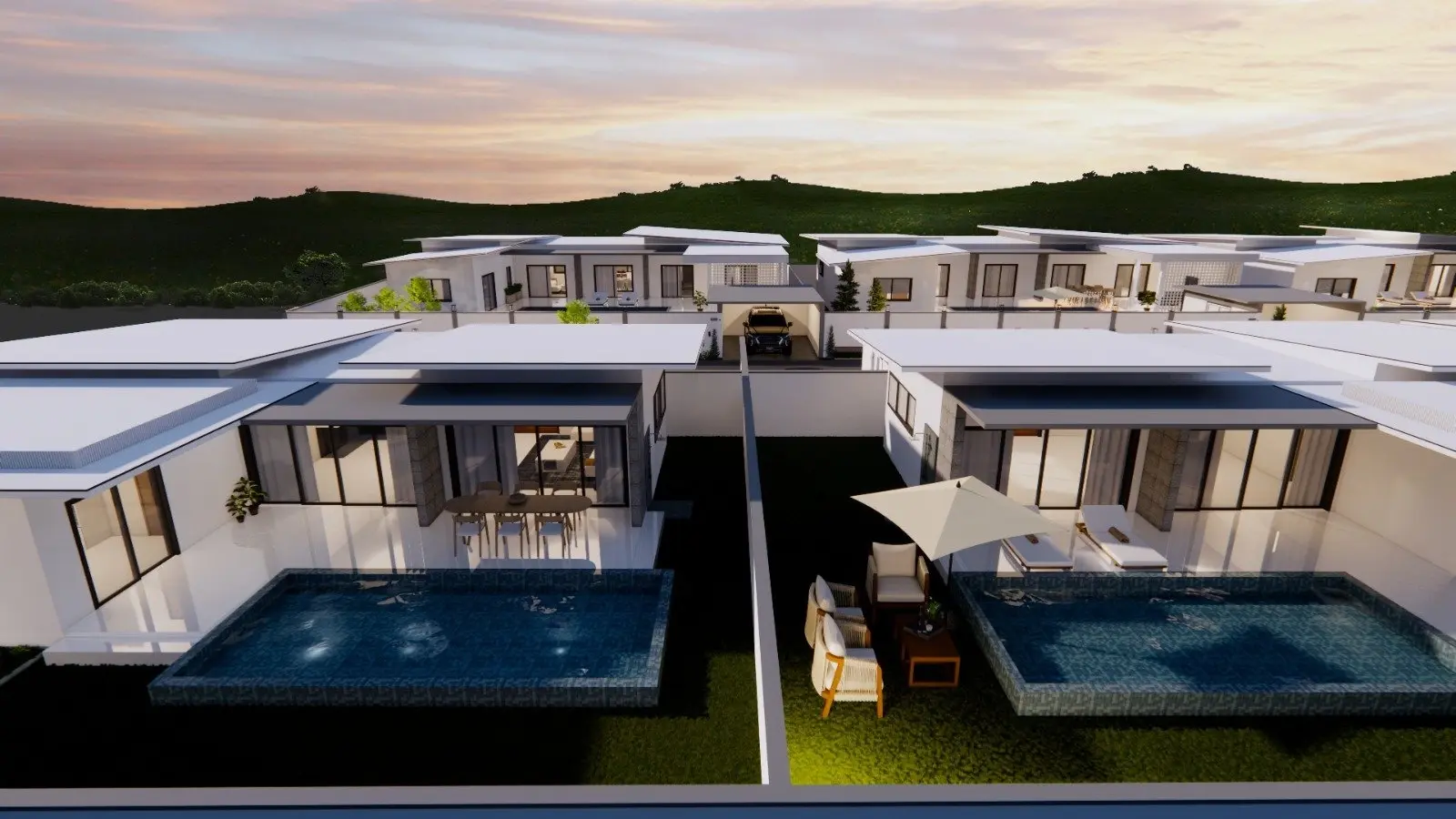 Off-Plan 3-4 BR Modern Villas in Lamai, Koh Samui