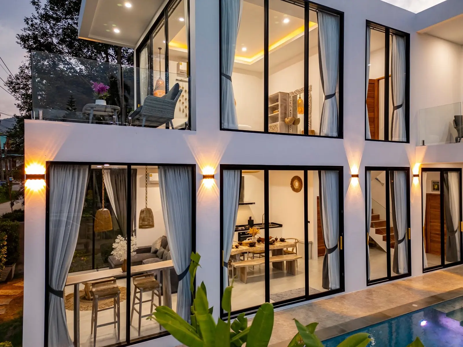 3 Chambres Villa avec Piscine à Bantai Koh Samui VENTE