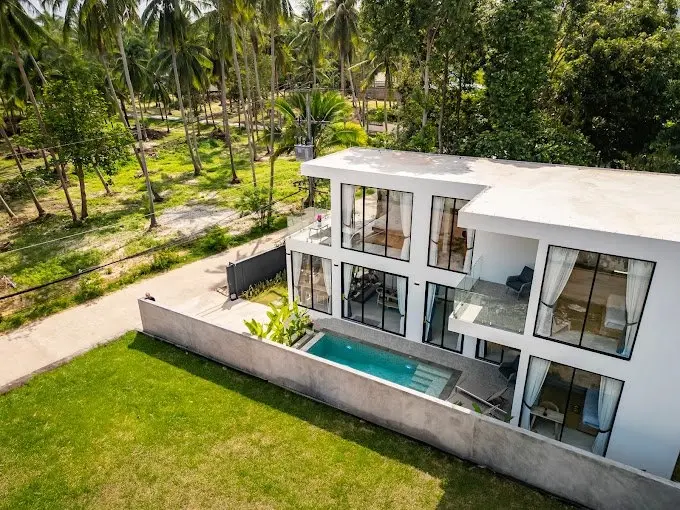 3 Chambres Villa avec Piscine à Bantai Koh Samui VENTE