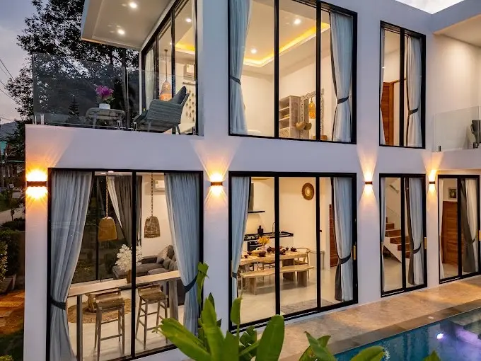 3 Chambres Villa avec Piscine à Bantai Koh Samui VENTE