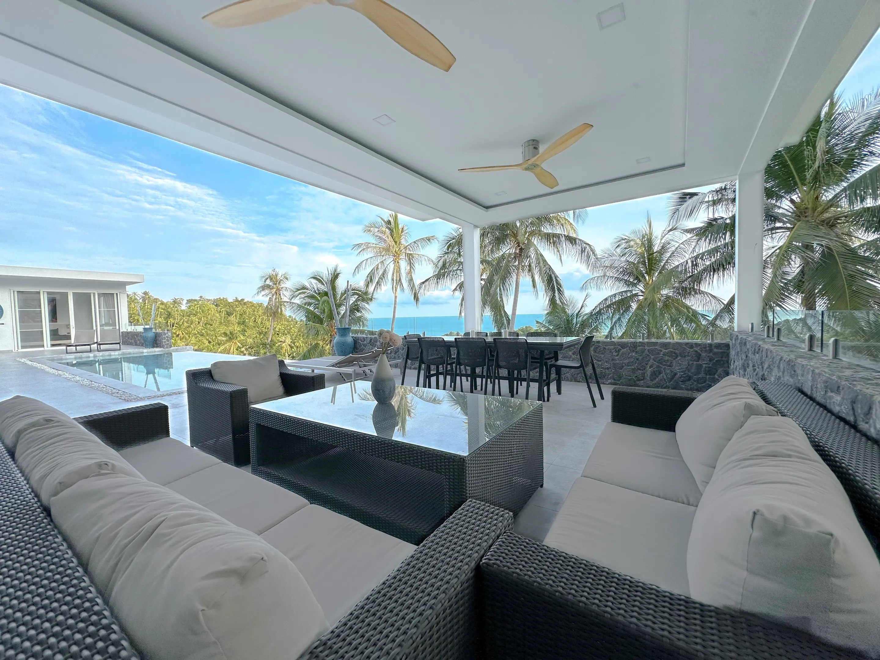 Vente Urgente : Villa 8 Chambres Vue Mer à Lamai, Koh Samui