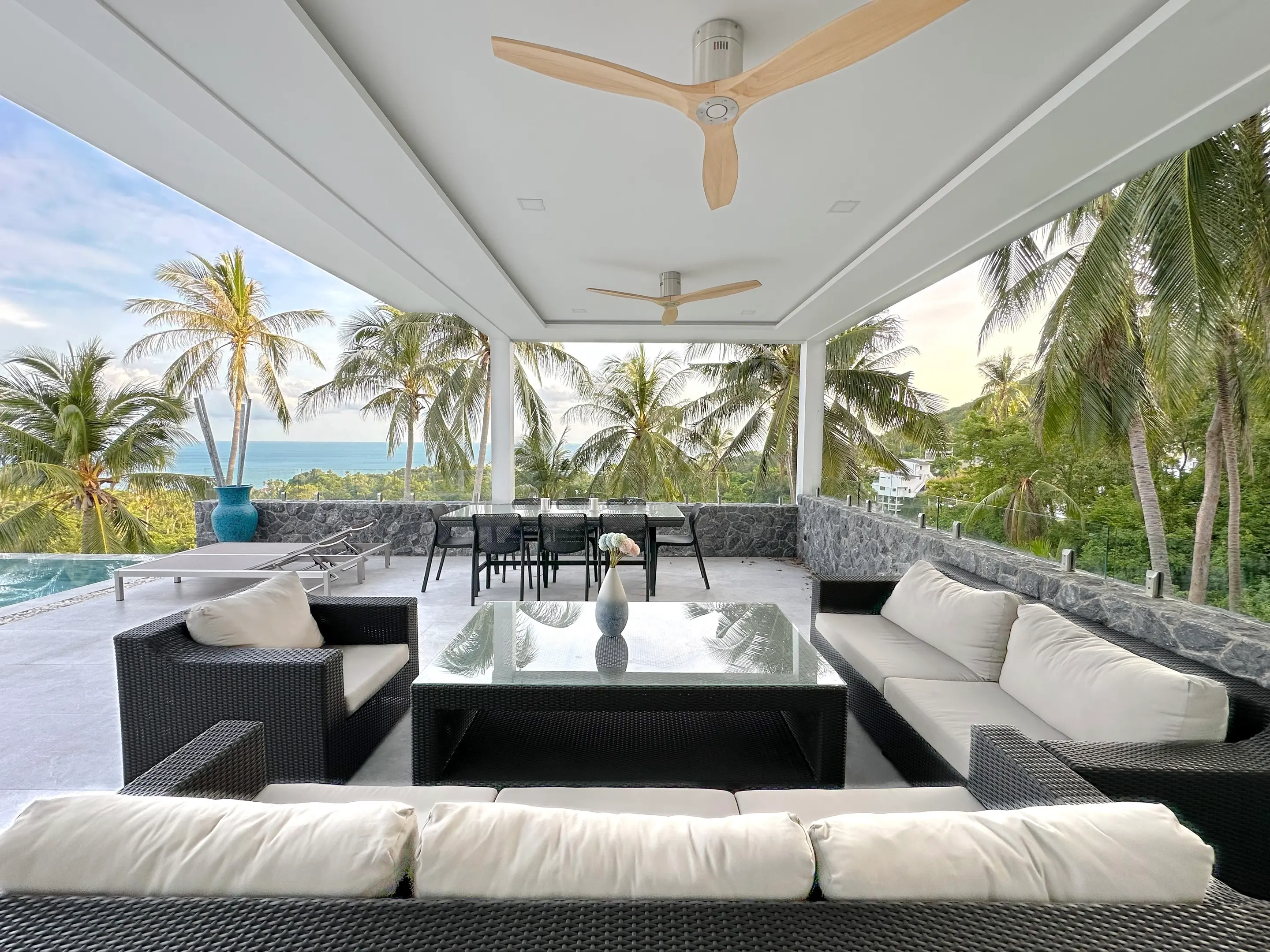 Vente Urgente : Villa 8 Chambres Vue Mer à Lamai, Koh Samui