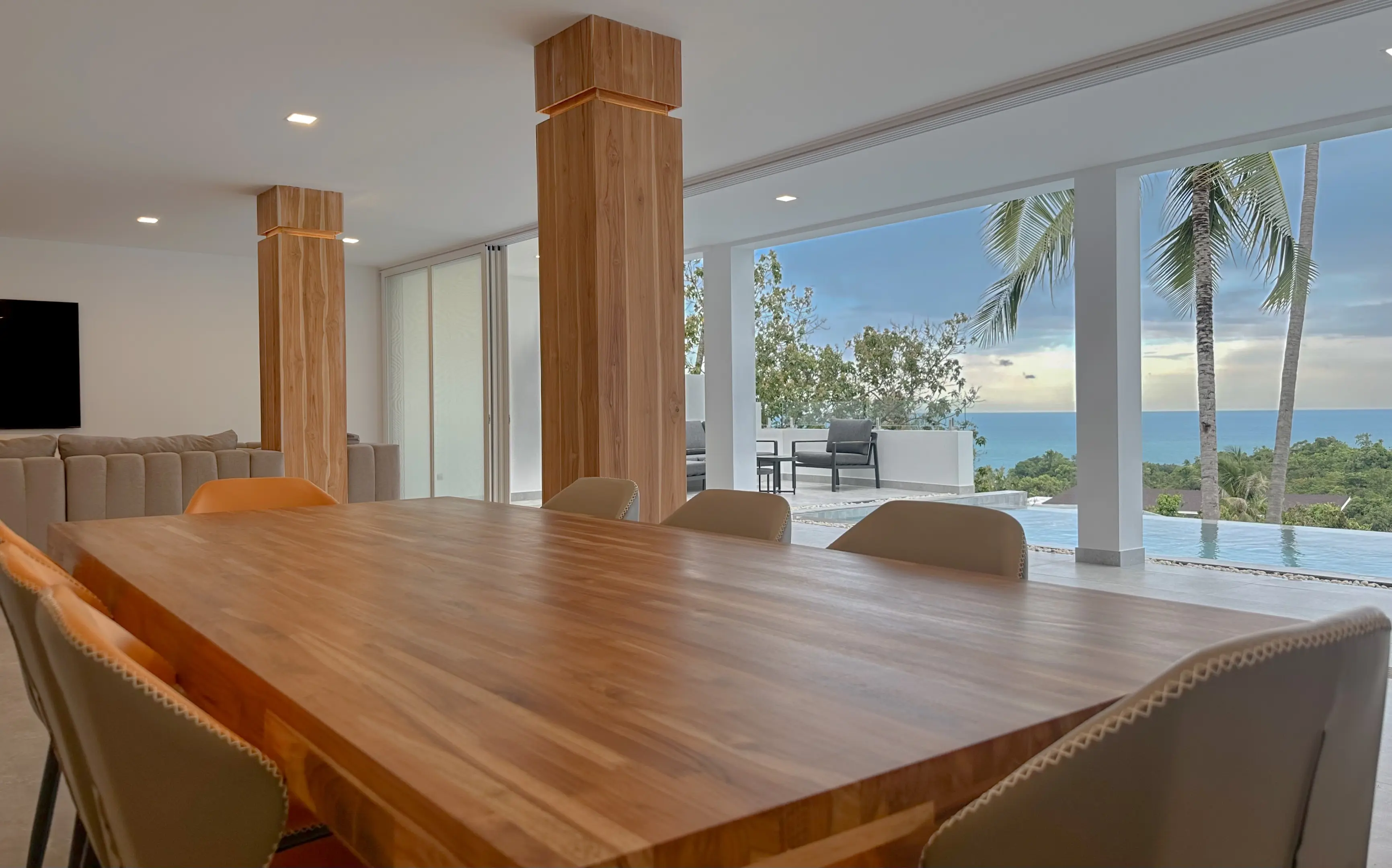 Vente Urgente : Villa 8 Chambres Vue Mer à Lamai, Koh Samui