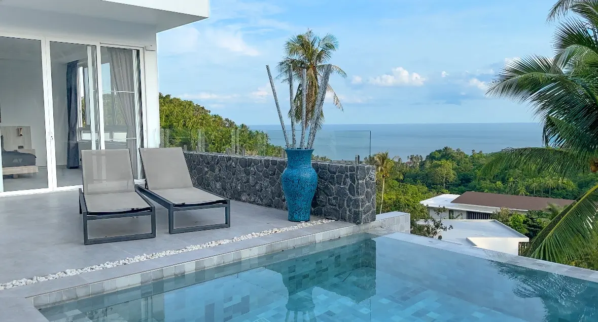 Vente Urgente : Villa 8 Chambres Vue Mer à Lamai, Koh Samui