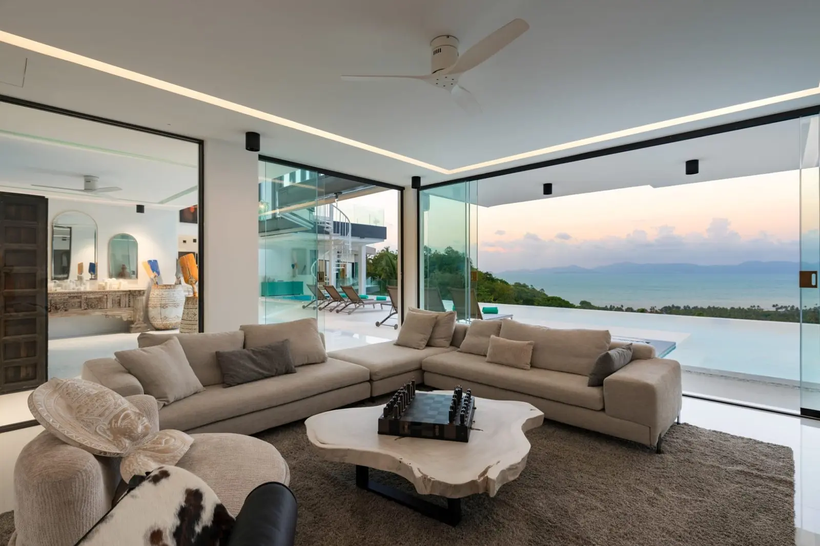 Luxury Villa with Breathtaking Sea Views in Bang Po, Koh Samui