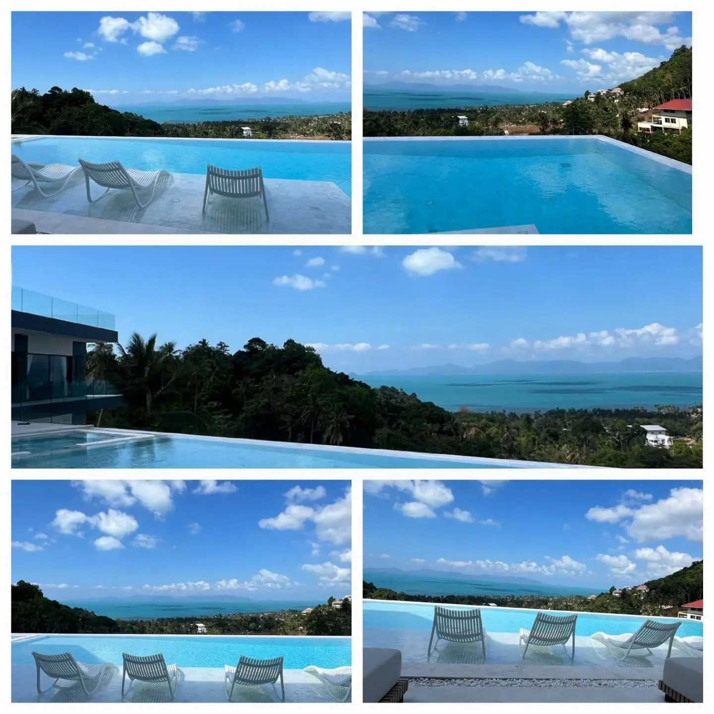 Villa de luxe avec vue imprenable sur la mer à Bang Po, Koh Samui