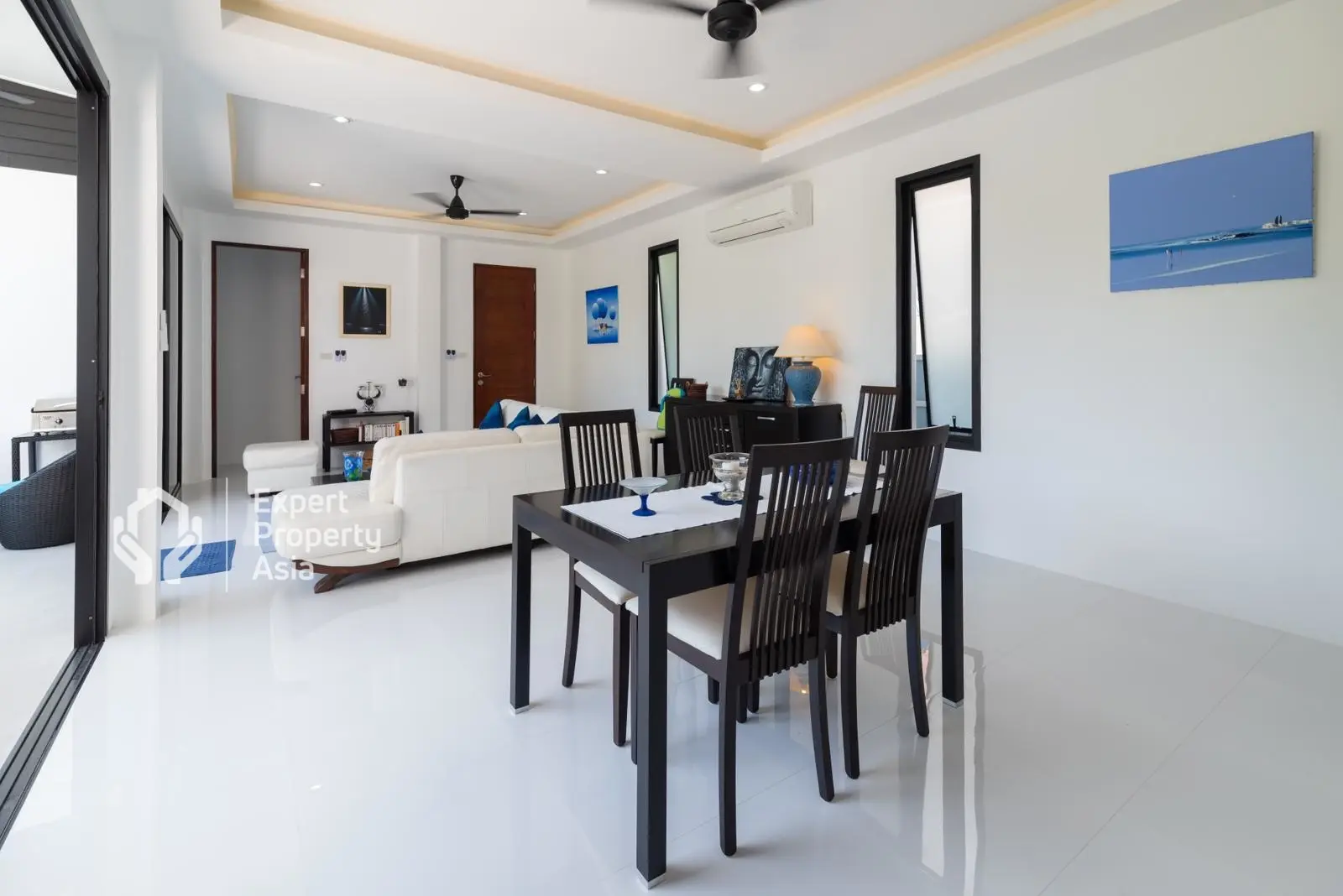 Villa de 4 chambres avec piscine à 5 minutes du centre-ville à Lamai Koh Samui À VENDRE