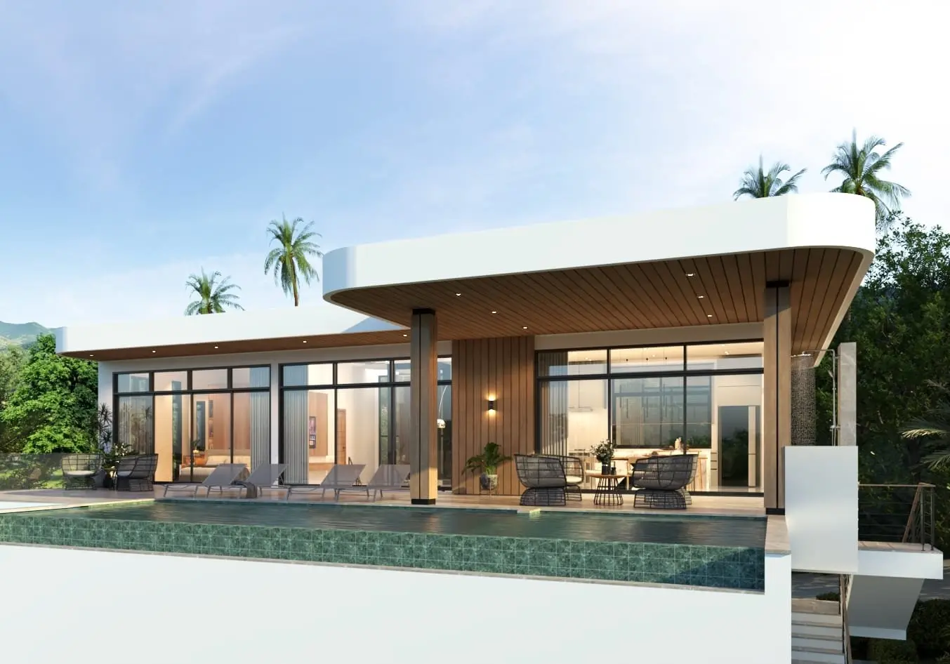 Luxury Project Pool Villas with Stunning Sea View in BoPhut