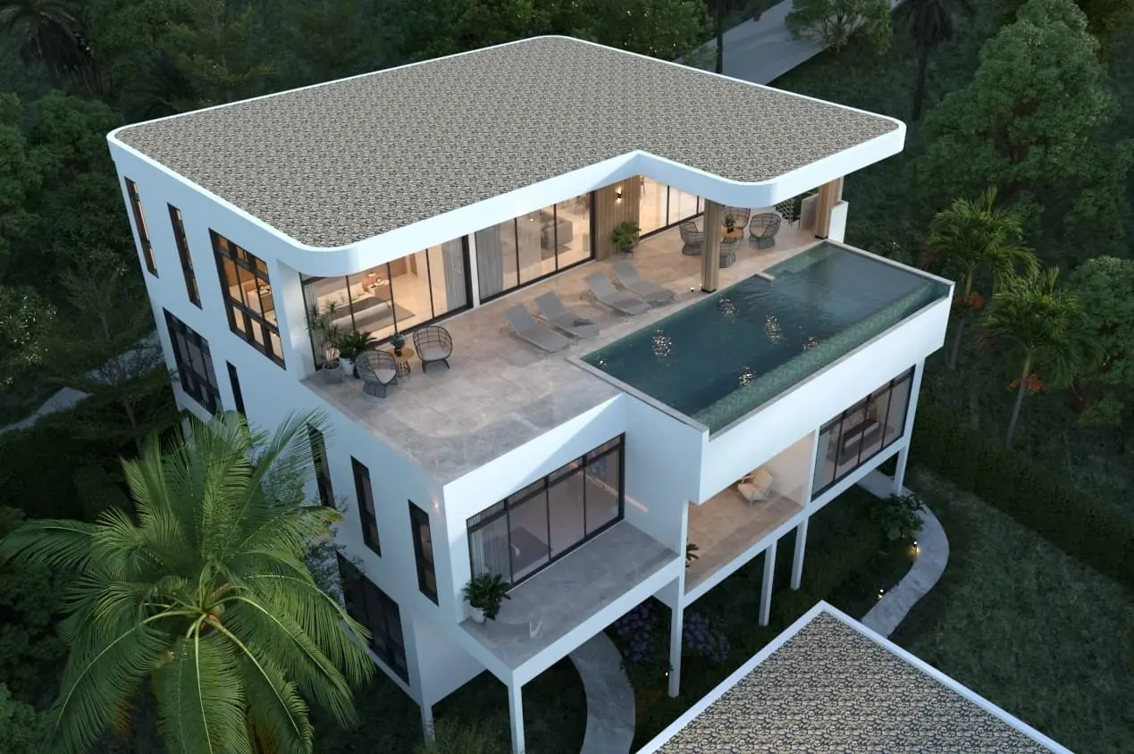 Luxury Project Pool Villas with Stunning Sea View in BoPhut