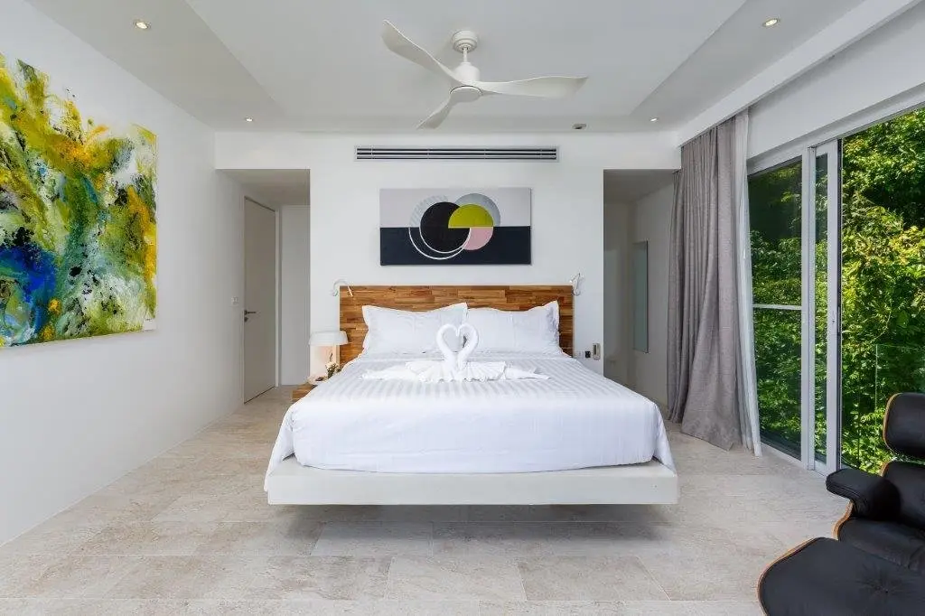 Villa d'un étage avec 3 chambres et vue sur la mer à Bangrak Koh Samui  LOCATION