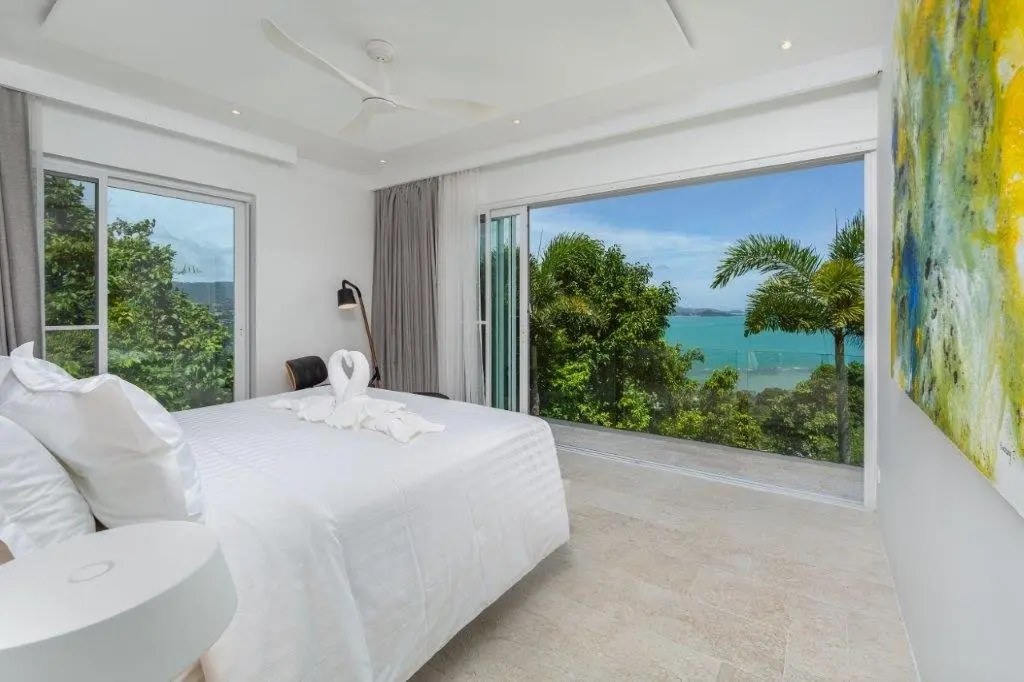 Villa d'un étage avec 3 chambres et vue sur la mer à Bangrak Koh Samui  LOCATION