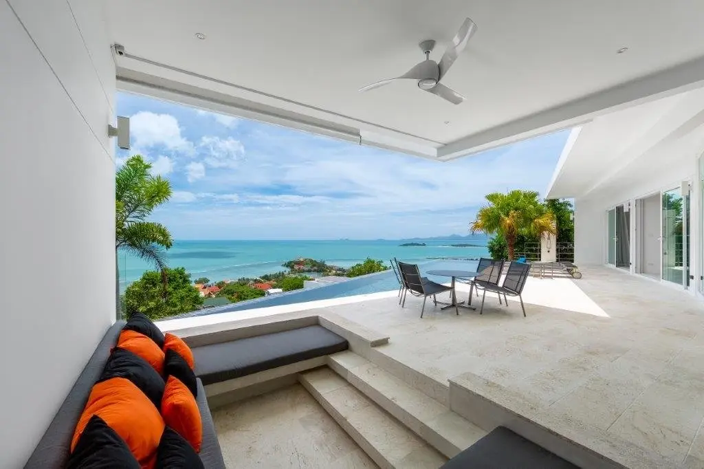 Villa d'un étage avec 3 chambres et vue sur la mer à Bangrak Koh Samui  LOCATION