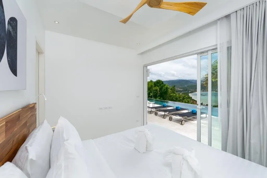 3-Bedrooms 1 Storey Villa Z Sea View in Bangrak Koh Samui " RENT"