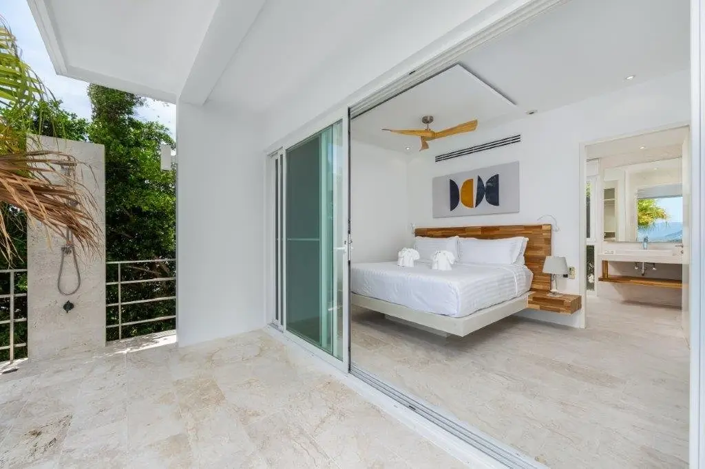 Villa d'un étage avec 3 chambres et vue sur la mer à Bangrak Koh Samui  LOCATION