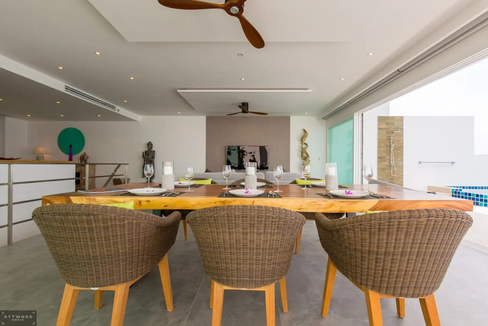 3-Bedrooms 2 Storey Villa W Sea View in Bangrak Koh Samui " RENT "