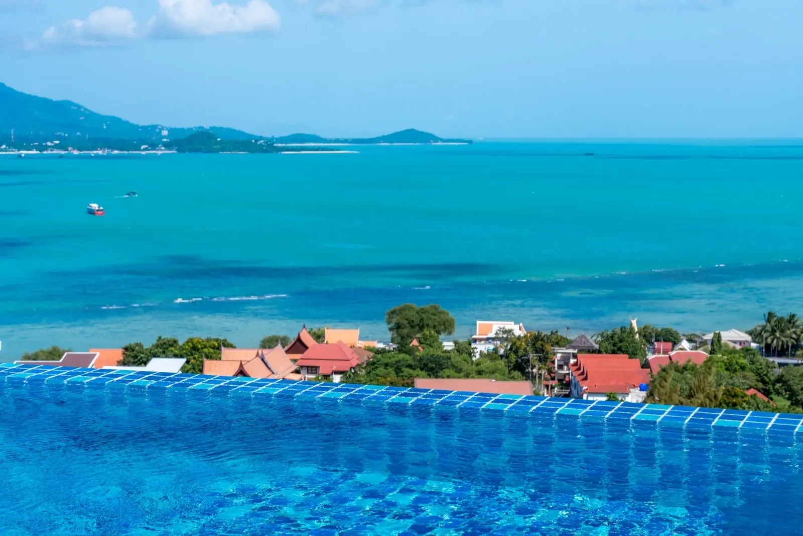 Villa à 2 étages avec 3 chambres et vue sur la mer à Bangrak Koh Samui LOCATION