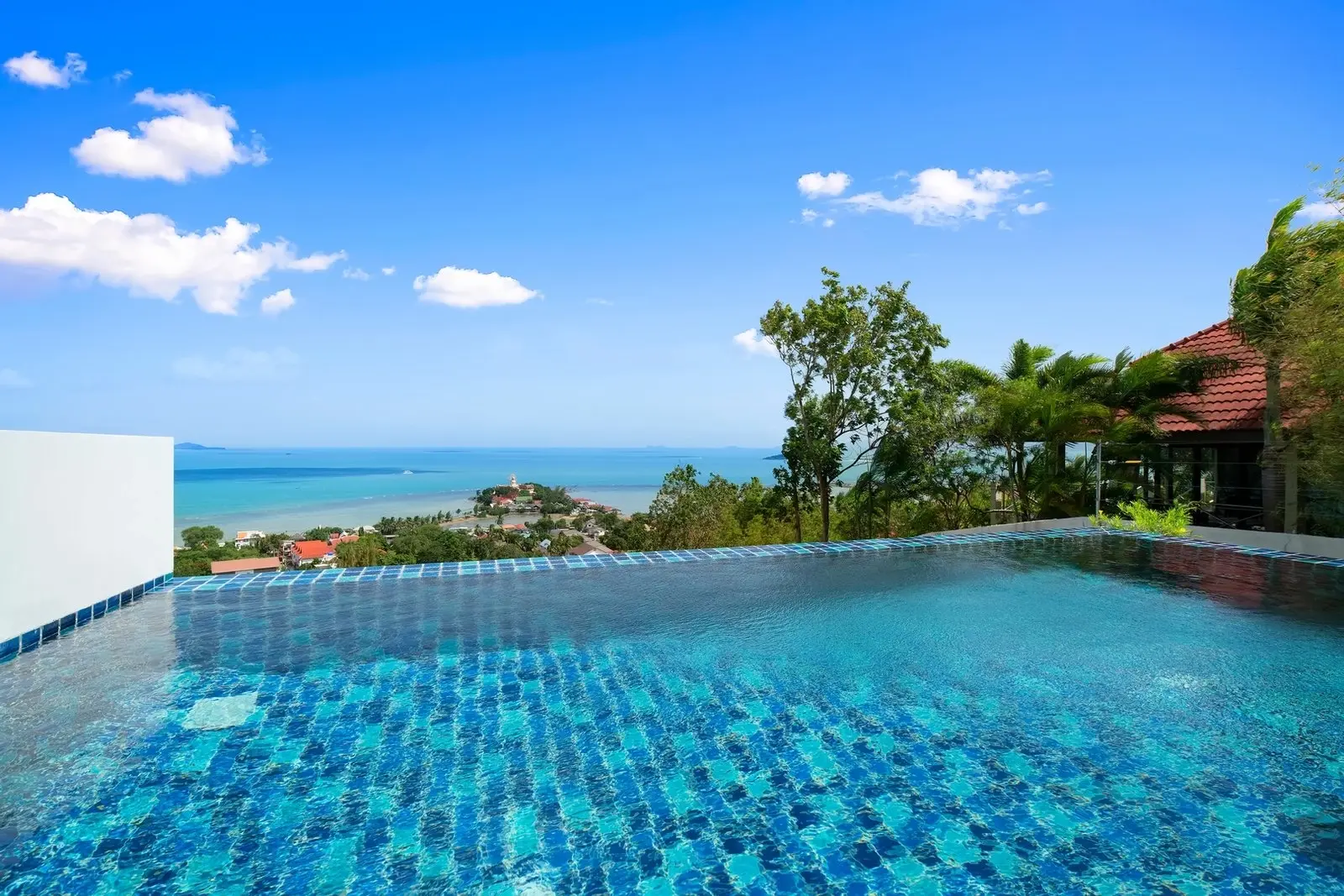 Villa à 2 étages avec 3 chambres et vue sur la mer à Bangrak Koh Samui LOCATION