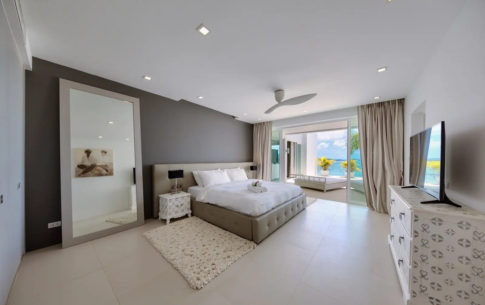 4-Bedrooms 2 Storey Villa L Sea View in Bangrak Koh Samui " RENT"