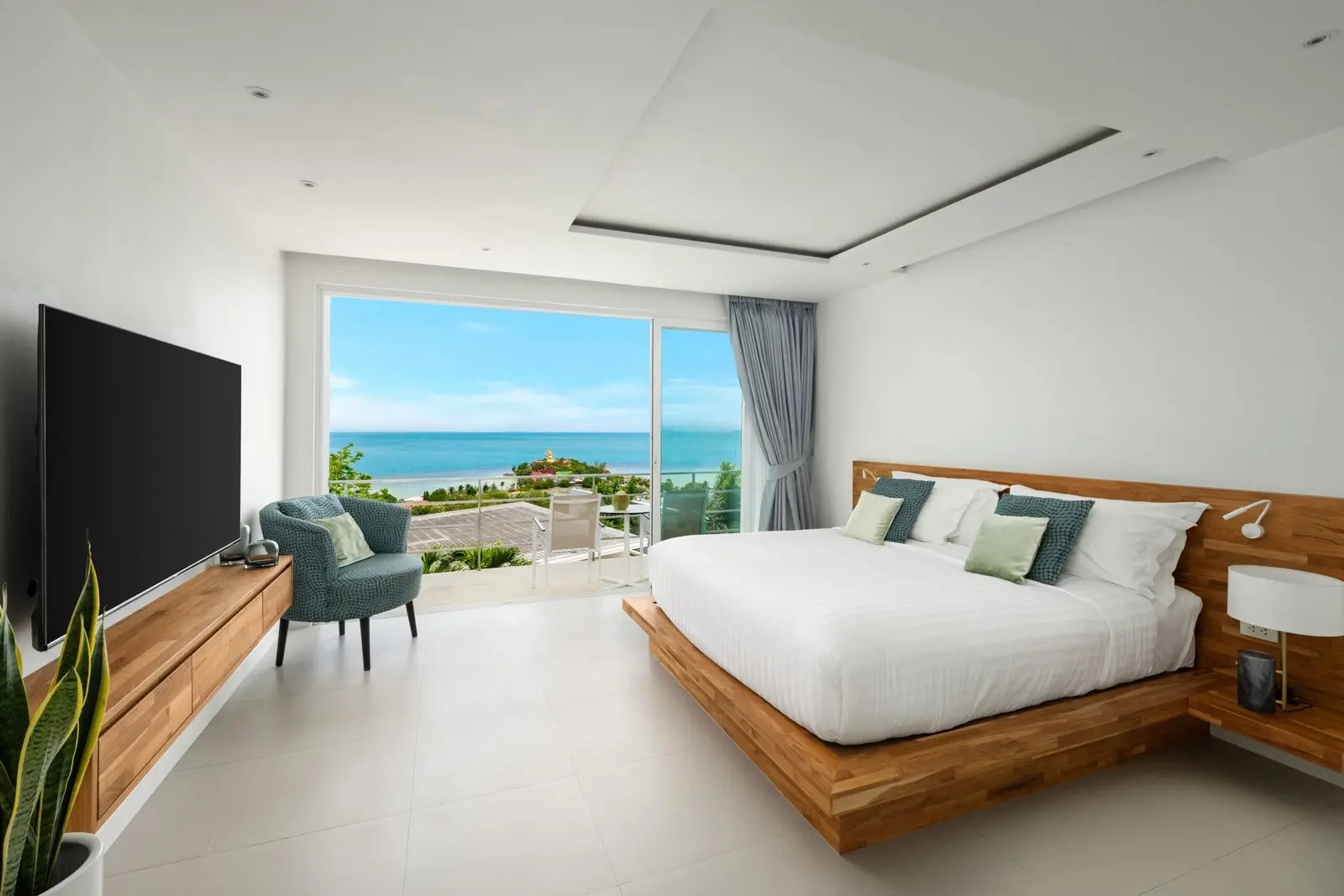 4-Bedrooms 2 Storey Villa K Sea View in Bangrak Koh Samui " RENT"