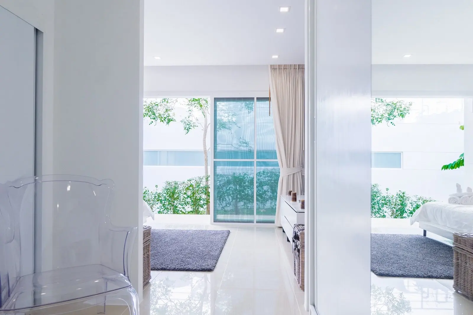 Villa B de 3 chambres avec 2 étages et piscine à débordement privée à Bangrak Koh Samui À LOUER