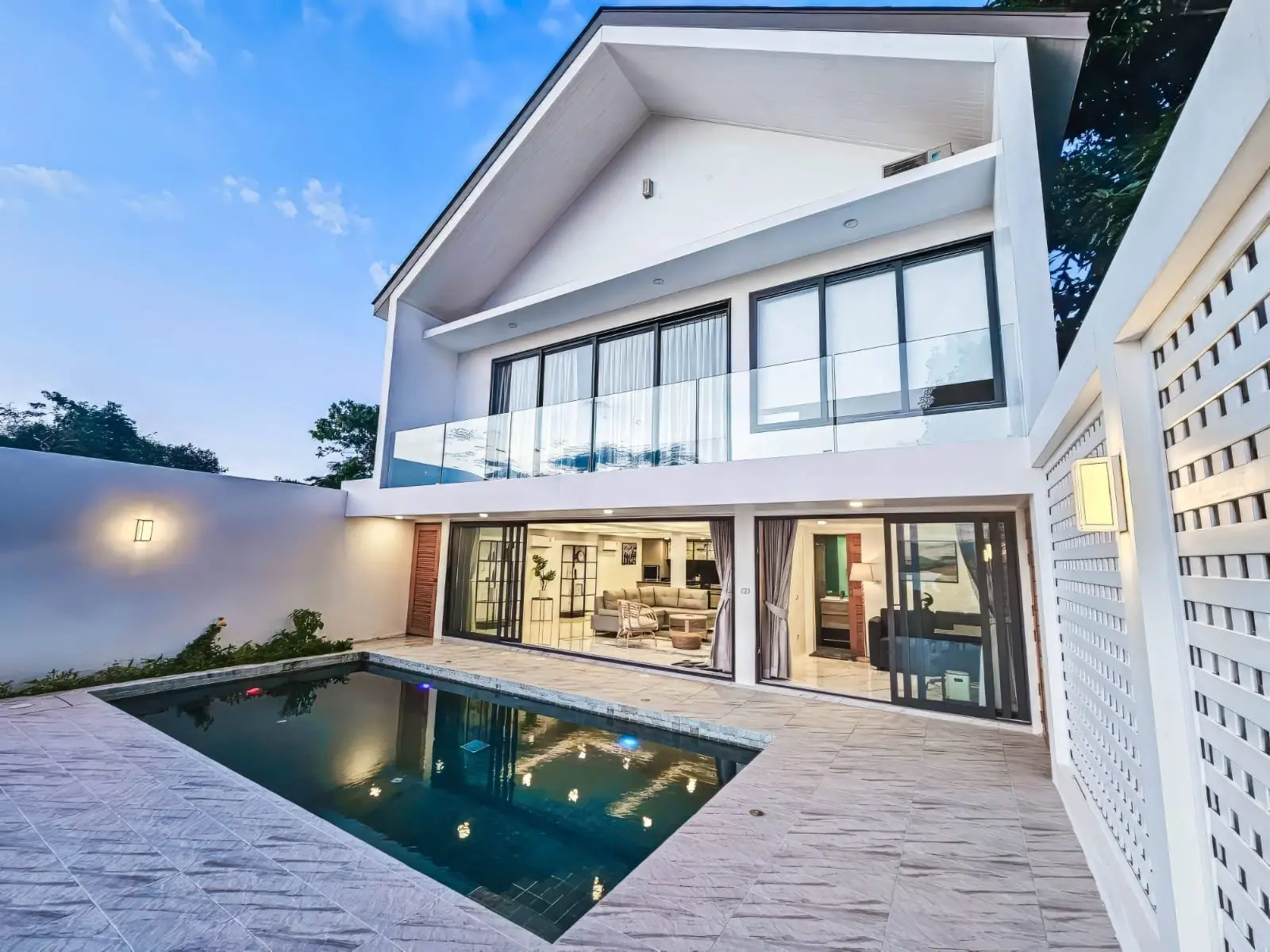 Villa 2 Chambres avec Vue sur Mer à Louer dans la région de Big Buddha de Koh Samui LOCATION