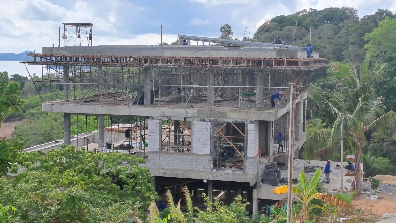 4卧室独家项目泳池别墅，波普特海景，苏梅岛“期权出售”