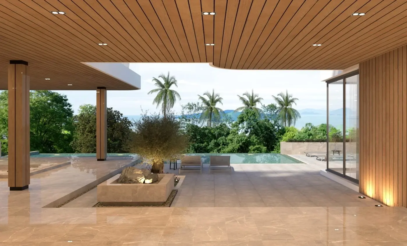 4 Bedrooms Exclusive Project Pool Villas A Sea View in BoPhut Koh Samui " Offplan"