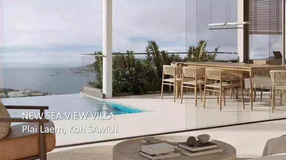 Dernière Opportunité : Dernier Terrain Vue Mer avec 3 Chambres Disponible à Plai Laem, Koh Samui