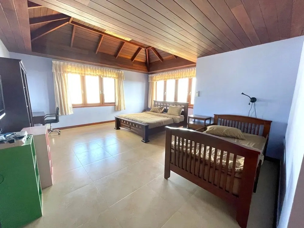 Charmante villa thaïlandaise avec vue sur la mer, 5 chambres à louer à Plai Laem, Koh Samui LOUER