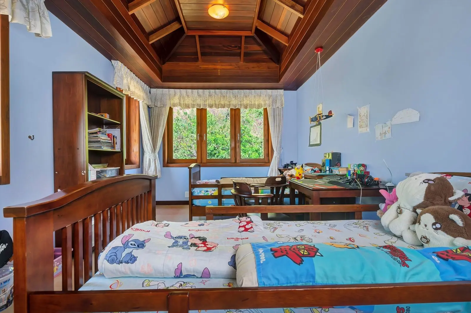 Charmante villa thaïlandaise avec vue sur la mer, 5 chambres à louer à Plai Laem, Koh Samui LOUER