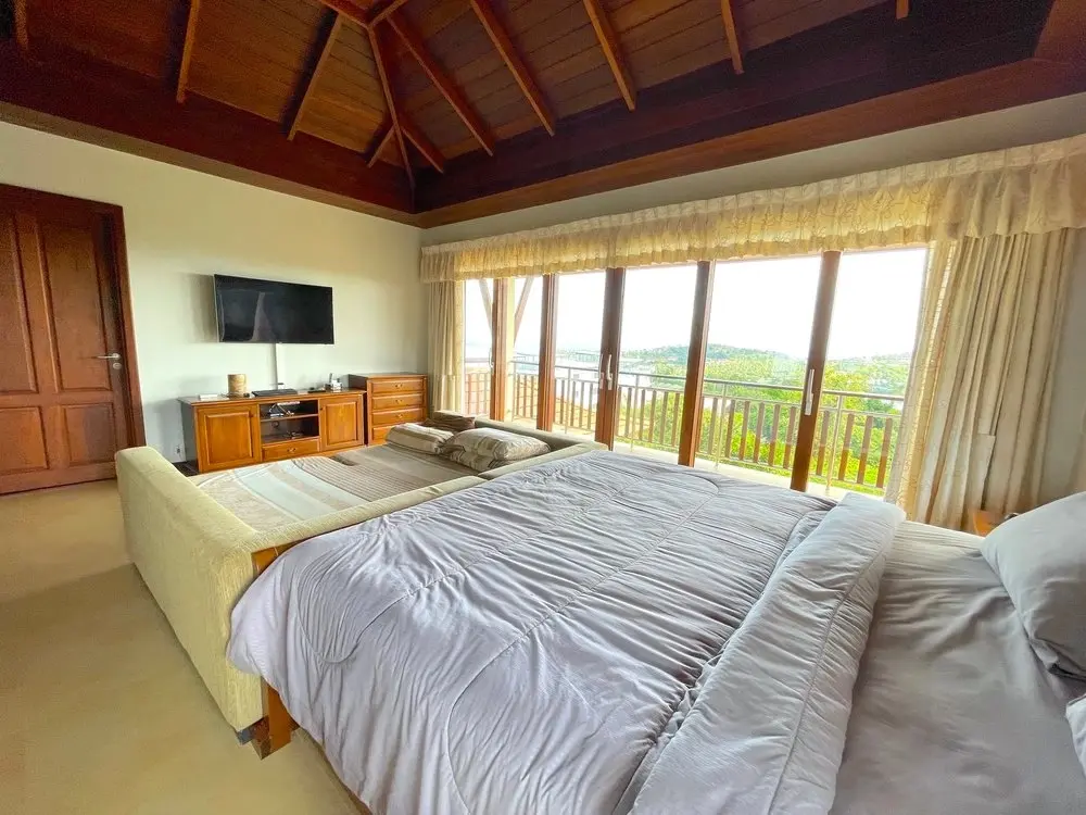 Charming 5 Bedroom Sea View Thai Villa for Rent at Plai Laem, Koh Samui "RENT"