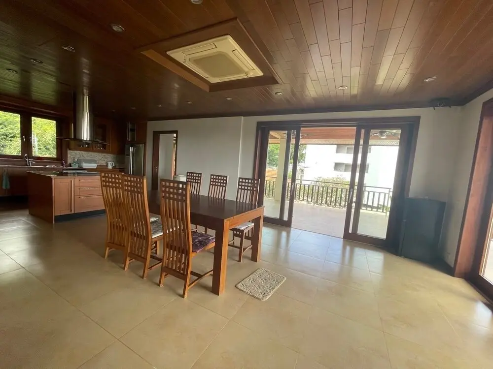 Charmante villa thaïlandaise avec vue sur la mer, 5 chambres à louer à Plai Laem, Koh Samui LOUER