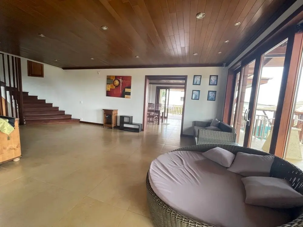 Charmante villa thaïlandaise avec vue sur la mer, 5 chambres à louer à Plai Laem, Koh Samui LOUER