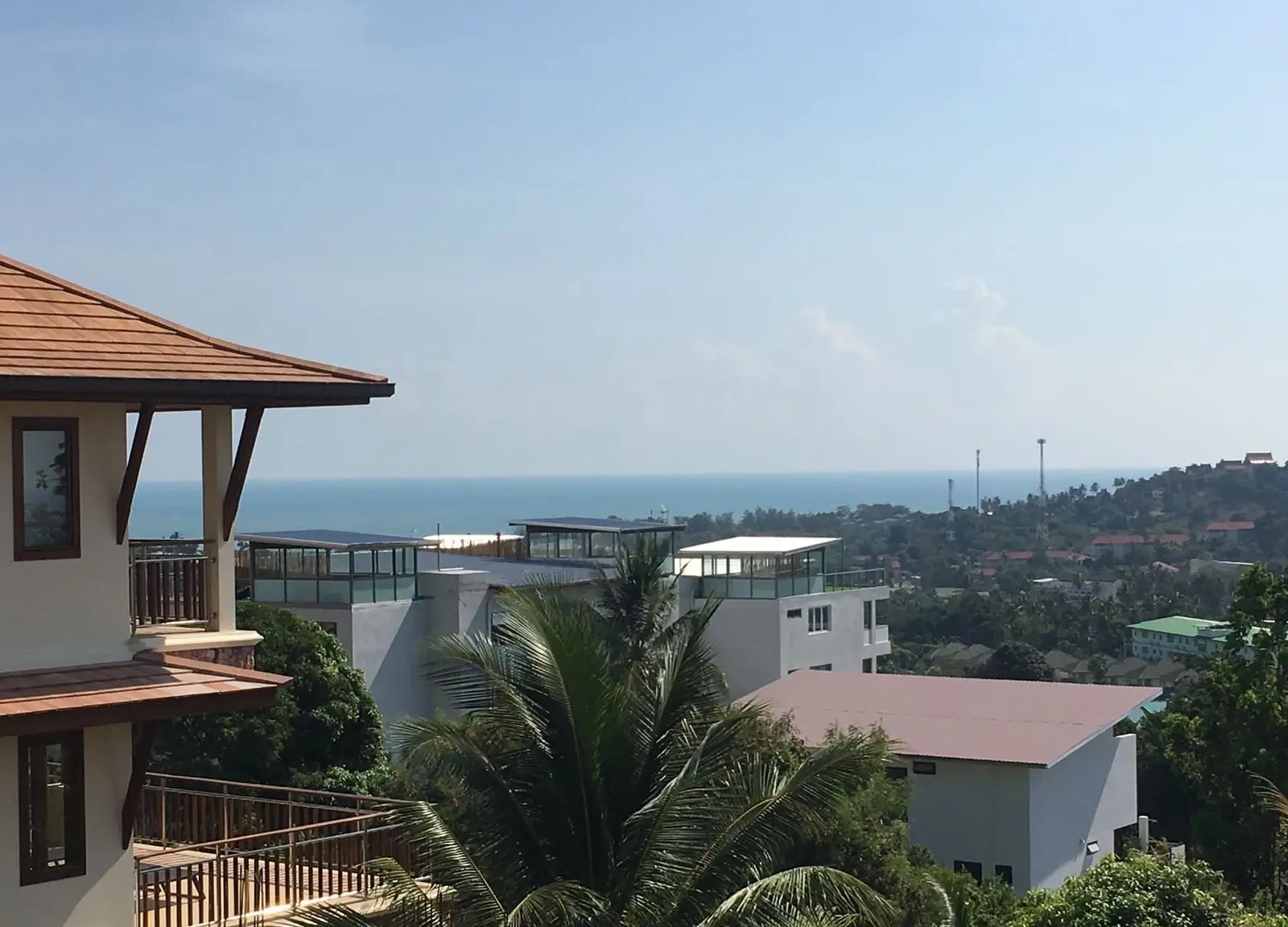 Charmante villa thaïlandaise avec vue sur la mer, 5 chambres à louer à Plai Laem, Koh Samui LOUER