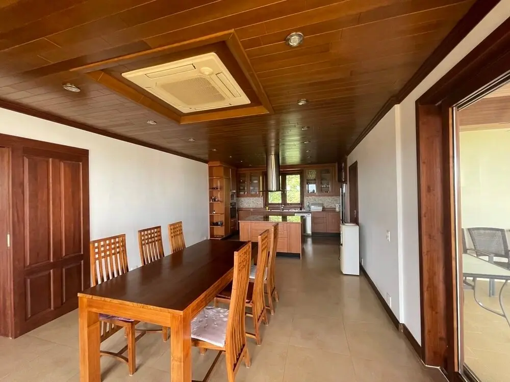 Charmante villa thaïlandaise avec vue sur la mer, 5 chambres à louer à Plai Laem, Koh Samui LOUER