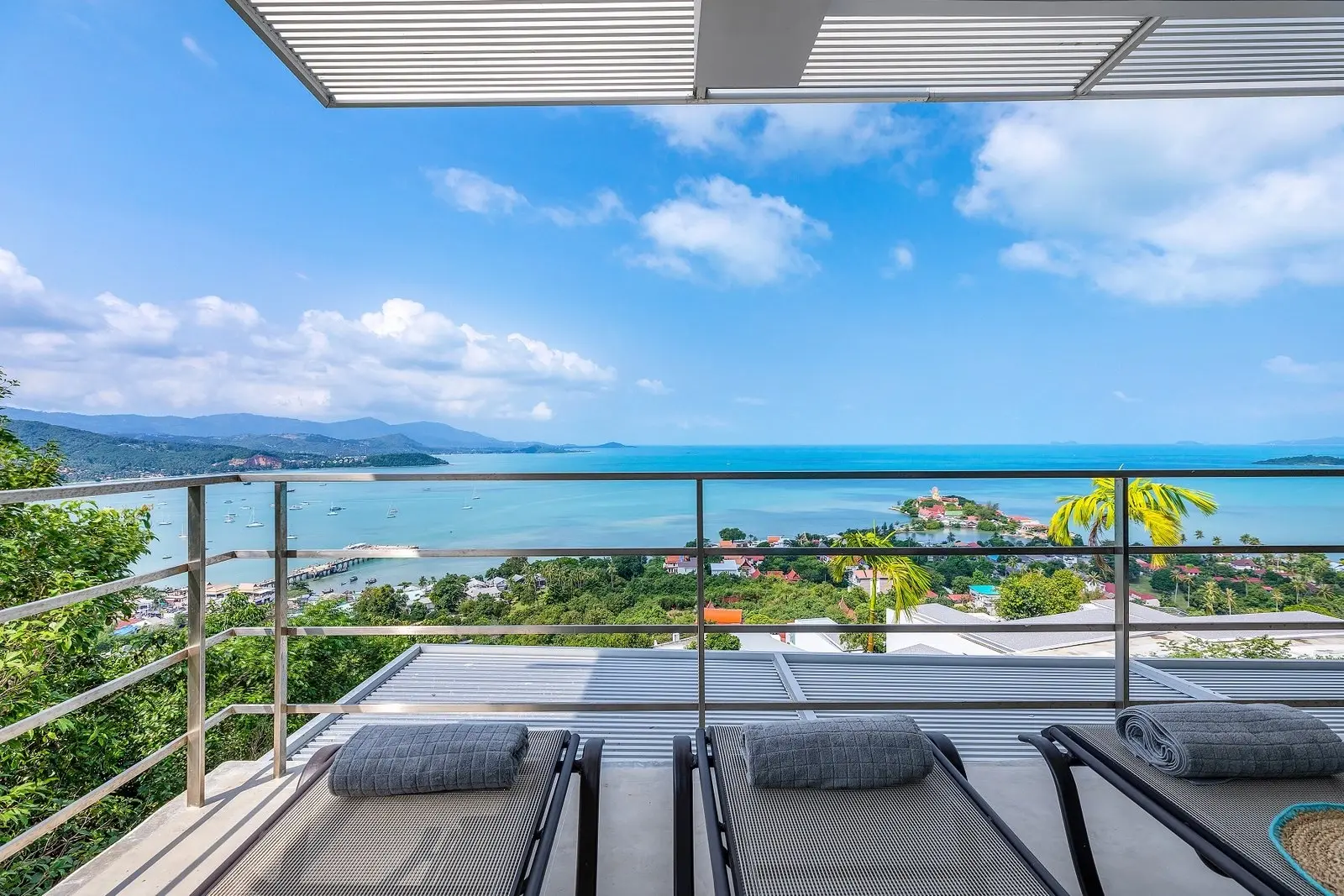 3-Bedroom Res JK Sea View in Bangrak Samui "RENT"