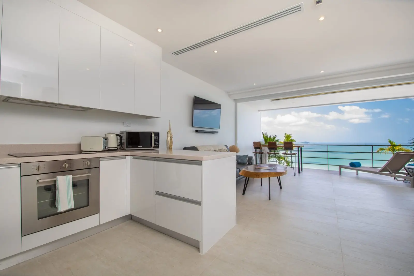 Appartement d'une chambre, vue sur mer à Bangrak Samui LOCATION