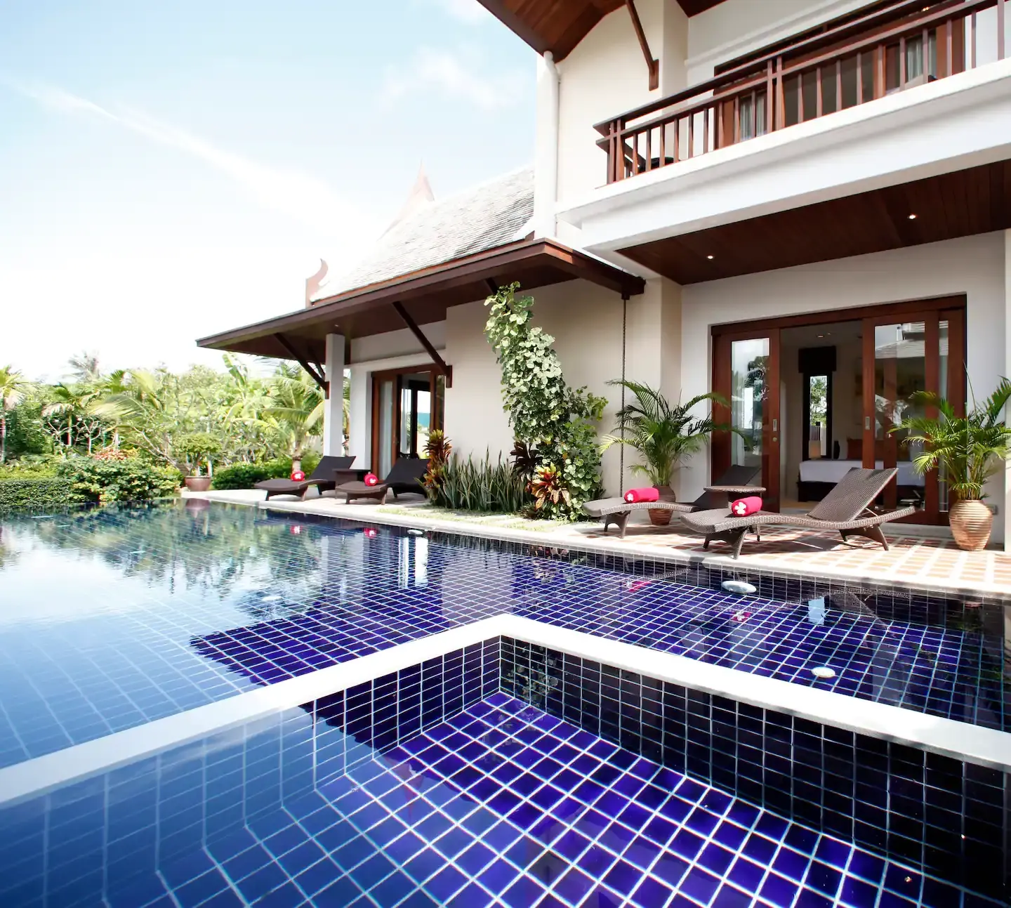 Villa en bord de mer de 5 chambres Plai Laem, Koh Samui LOCATION