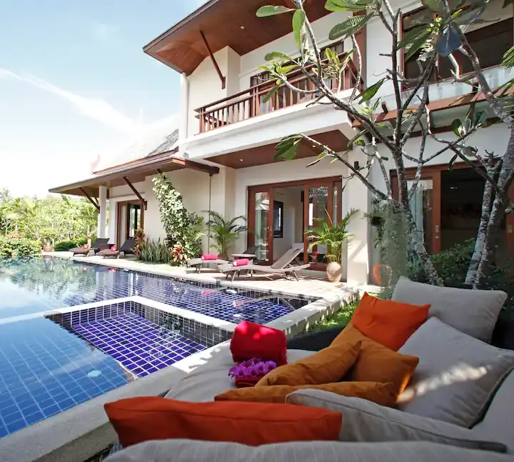 5-Bedrooms Beachside Villa Plai Laem, Koh Samui "RENT"