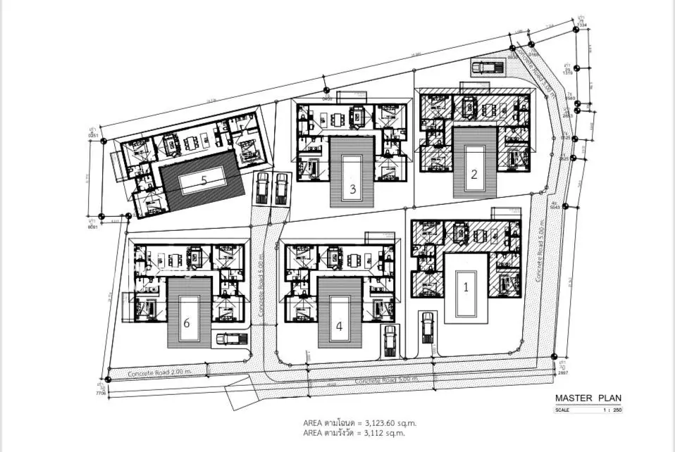 "Villa moderne de 3 chambres avec piscine privée et terrasse dans un emplacement de choix à Plai Laem"