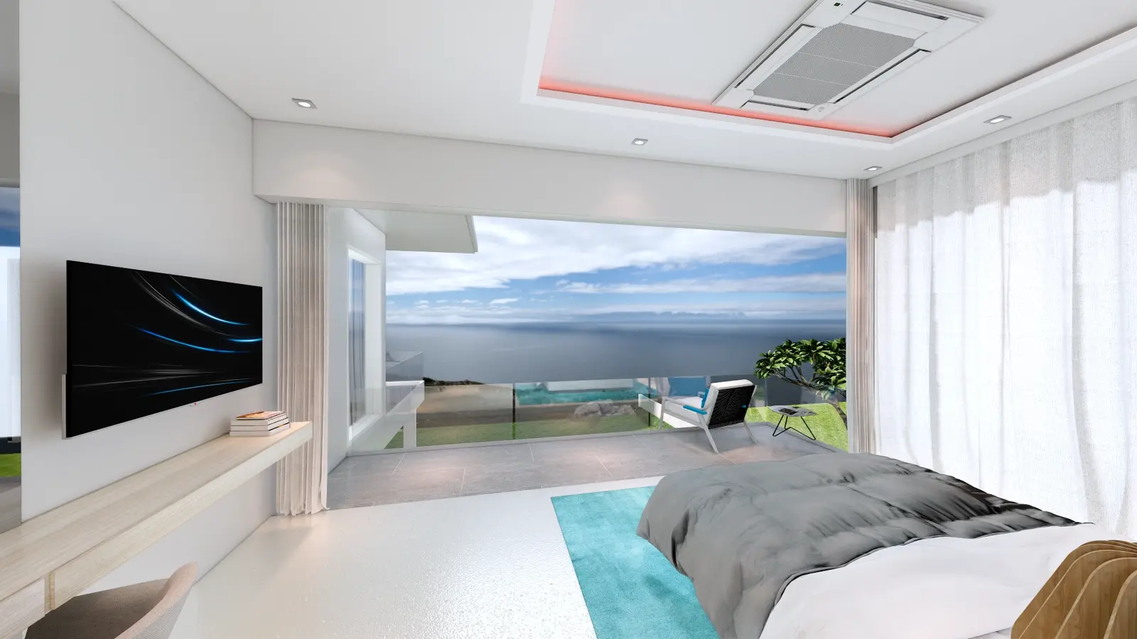 Villas Vue Mer 3-4 Chambres Sur Plan : Paradis Plai Leam