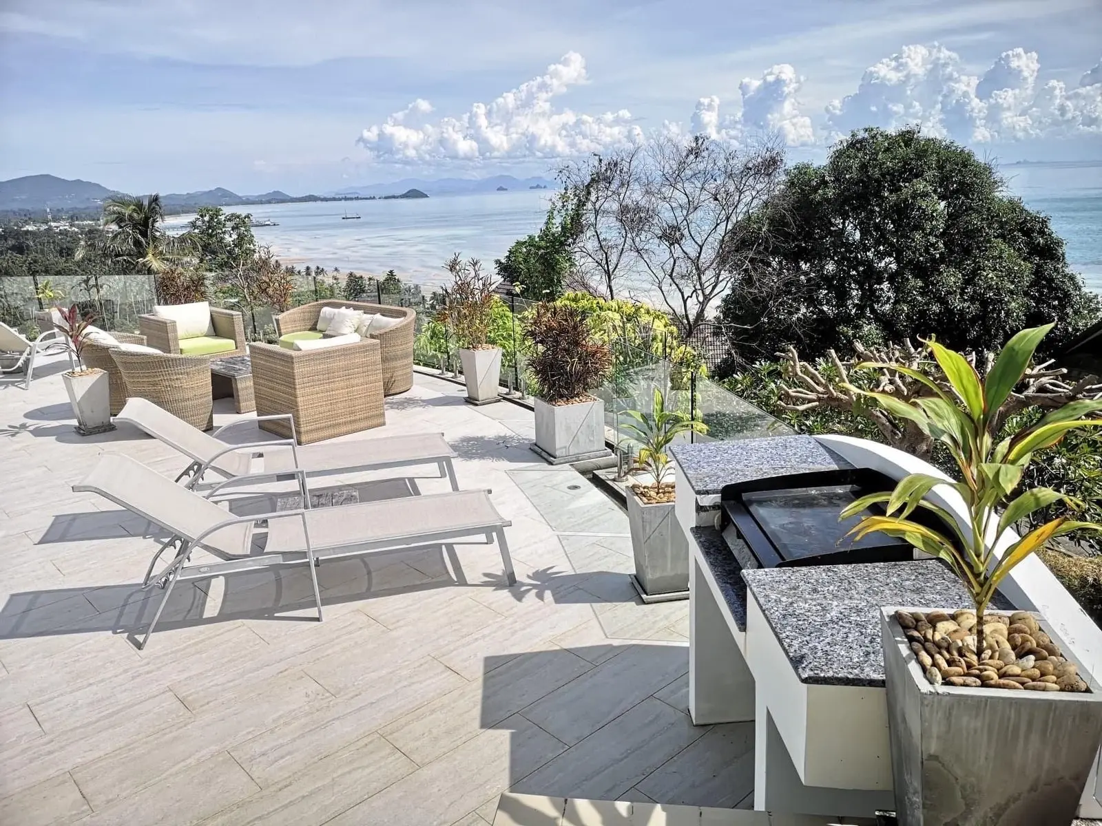 Villa de 7 chambres avec vue sur la mer près de la plage de Bang Makham, Koh Samui