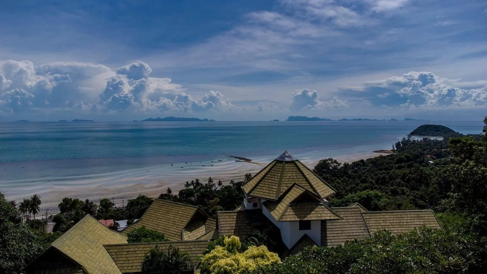 7卧室海景别墅，靠近邦马哈姆海滩，苏梅岛