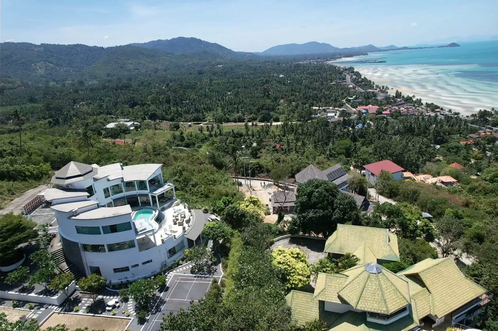 Villa de 7 chambres avec vue sur la mer près de la plage de Bang Makham, Koh Samui