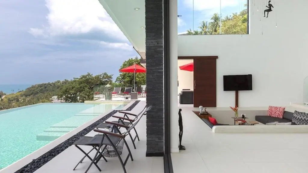 Exquise villa de 7 chambres à louer à Chaweng Noi, Koh Samui LOUER