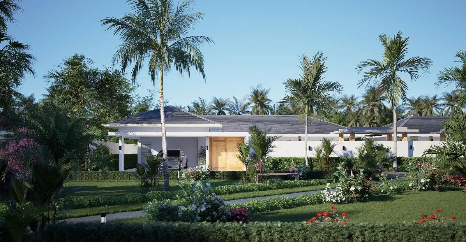 3-4 Bedroom Villas with Pool and Garden Views Near Maenam Beach" " Offplan"