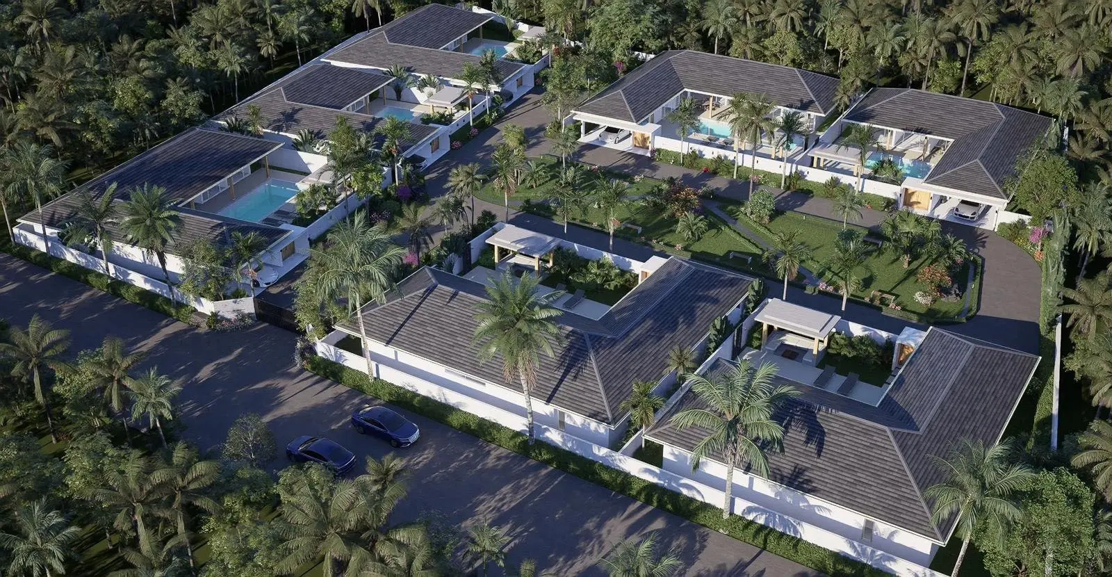 3-4 Bedroom Villas with Pool and Garden Views Near Maenam Beach" " Offplan"