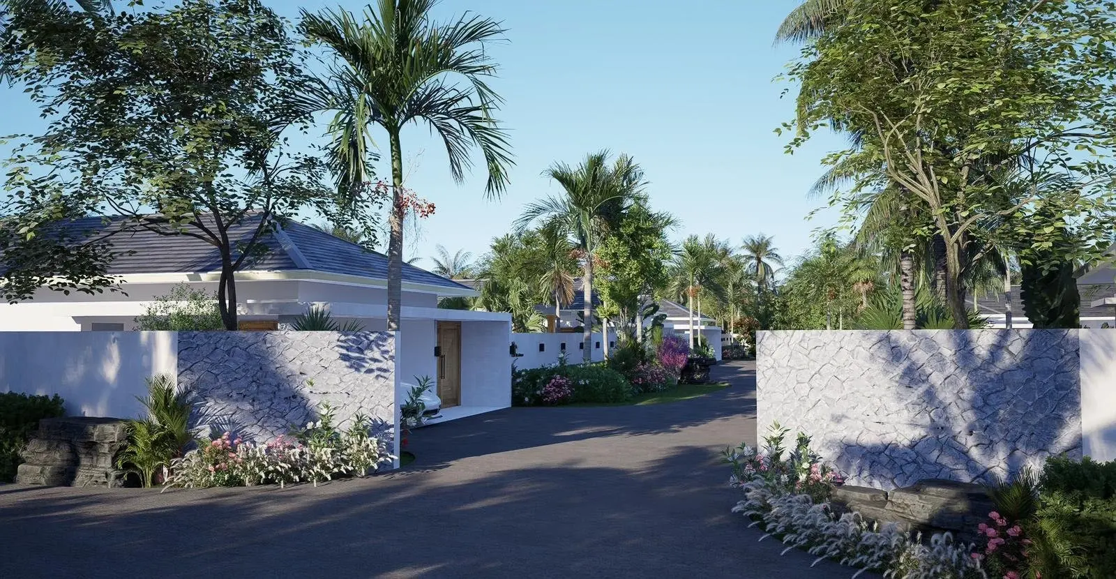 3-4 Bedroom Villas with Pool and Garden Views Near Maenam Beach" " Offplan"