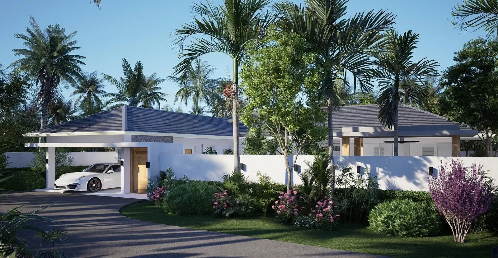 3-4 Bedroom Villas with Pool and Garden Views Near Maenam Beach" " Offplan"