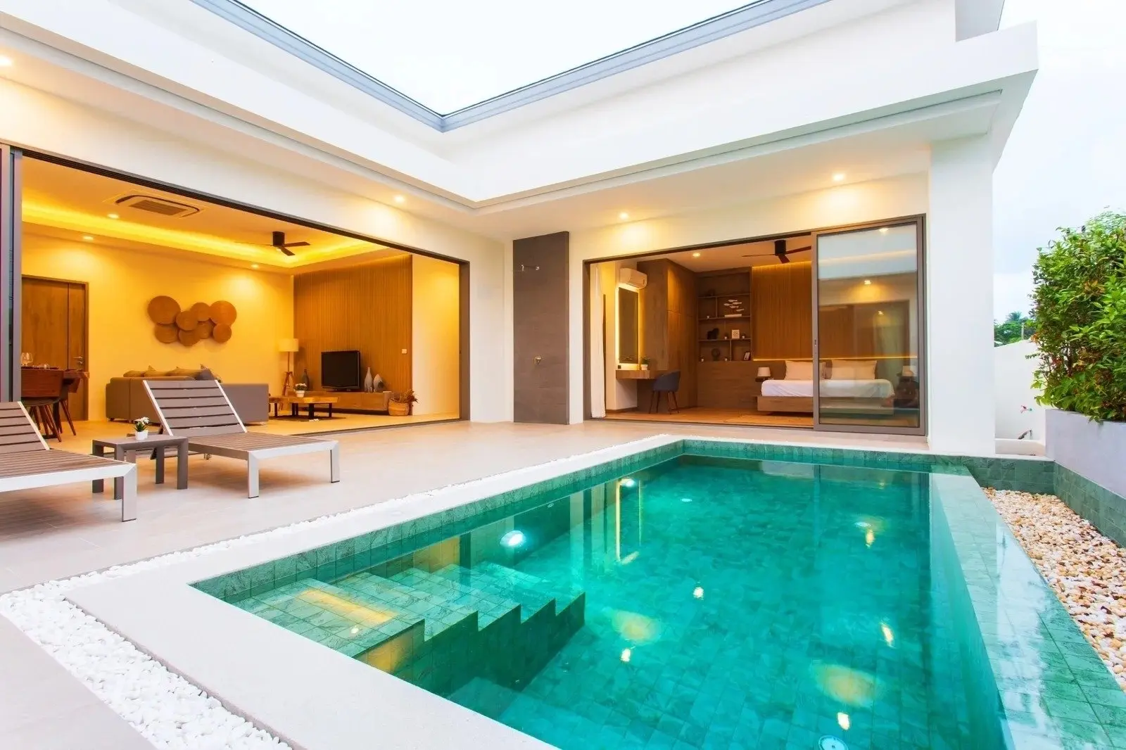 "Last Available! 3-Bedroom One-Story Villa in Bophut, Koh Samui" (OFFPLAN)